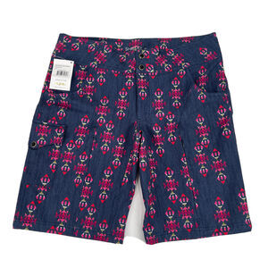 Shredly MTB Mountain Biking Shorts Womens 14 Multicolor Made in‎ USA